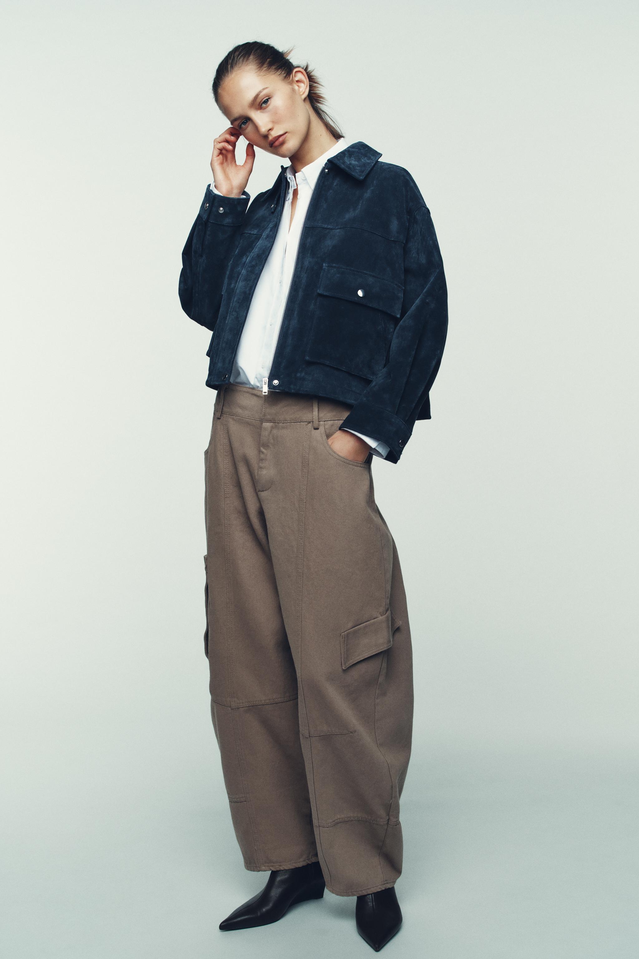 BLOUSON BOMBER 100 % CUIR